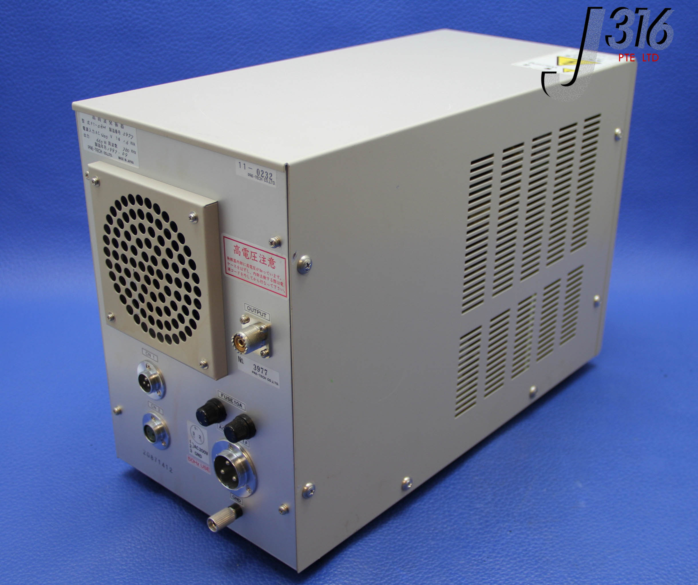 5972 PRE-TECH FINESONIC GENERATOR PT-08M – J316Gallery